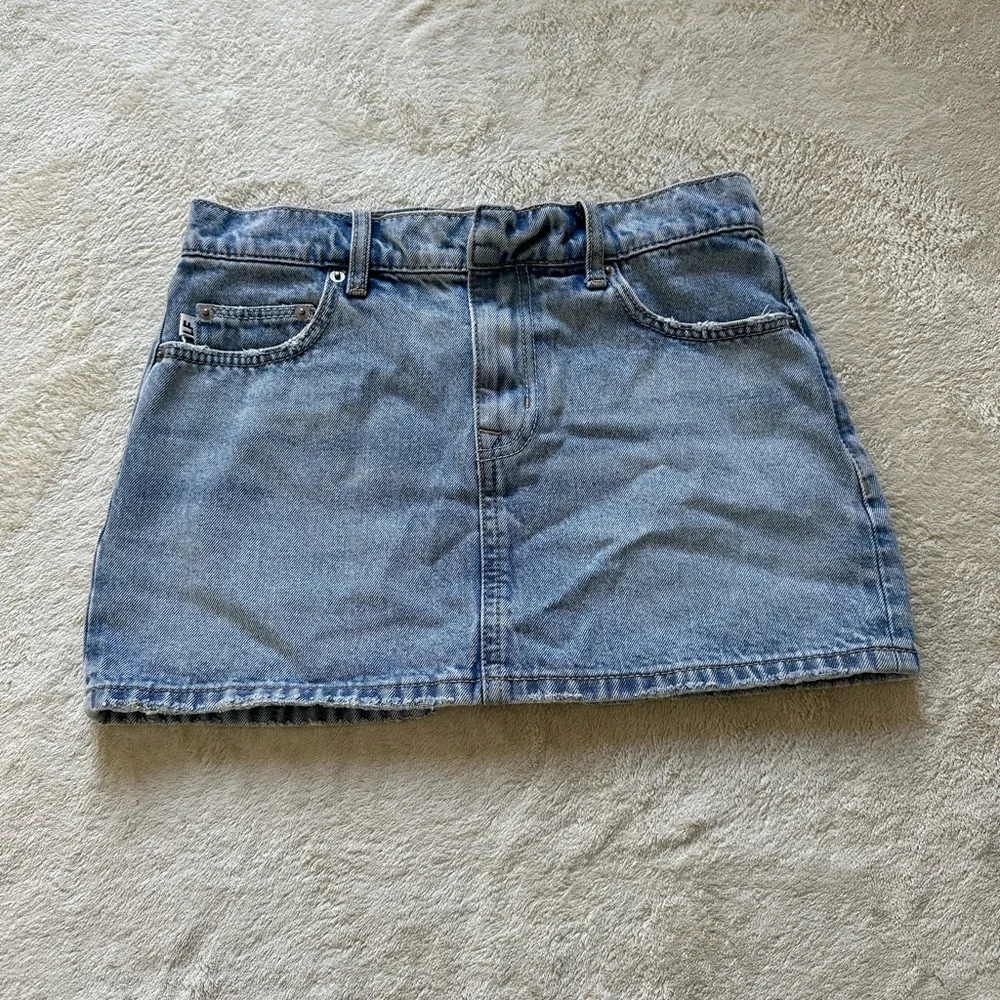Lovers & Friends Remy Denim Mini Skirt Sz 25